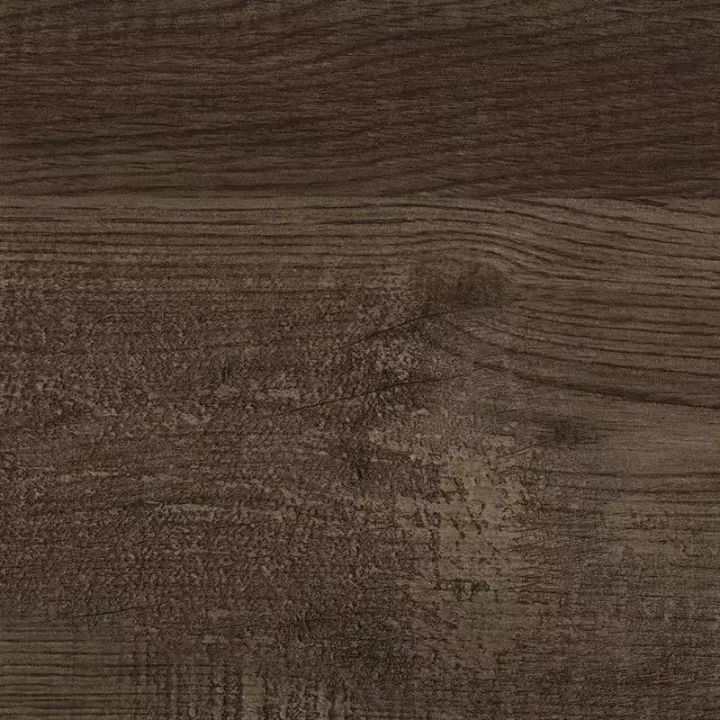Rustikales braunes Vollholz-Bett mit Paneelen, Doppelbettgröße