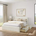 Modern Upholstered Bed - Queen