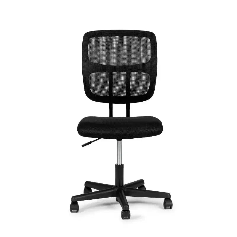 Netz-Bürostuhl - Armloser Schreibtischstuhl, höhenverstellbar, ergonomische Unterstützung