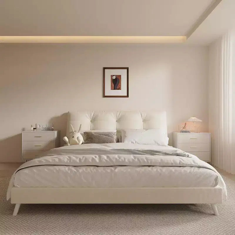 White 5 Drawer Dresser, Tall Narrow Chest of Drawers, Wooden Skinny Dresser with Gold Metal Handles and Legs