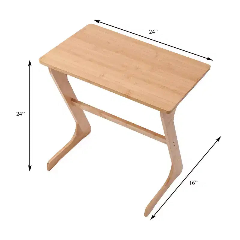 Multi-Functional Bamboo Laptop Desk Table