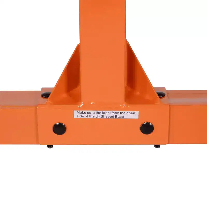 Support de rangement pour kayak autoportant, deux supports de 53" avec bras doubles et sangles réglables