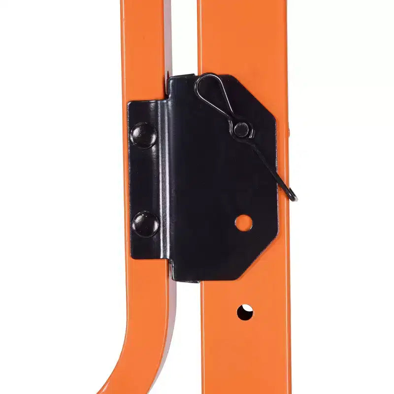 Support de rangement pour kayak autoportant, deux supports de 53" avec bras doubles et sangles réglables